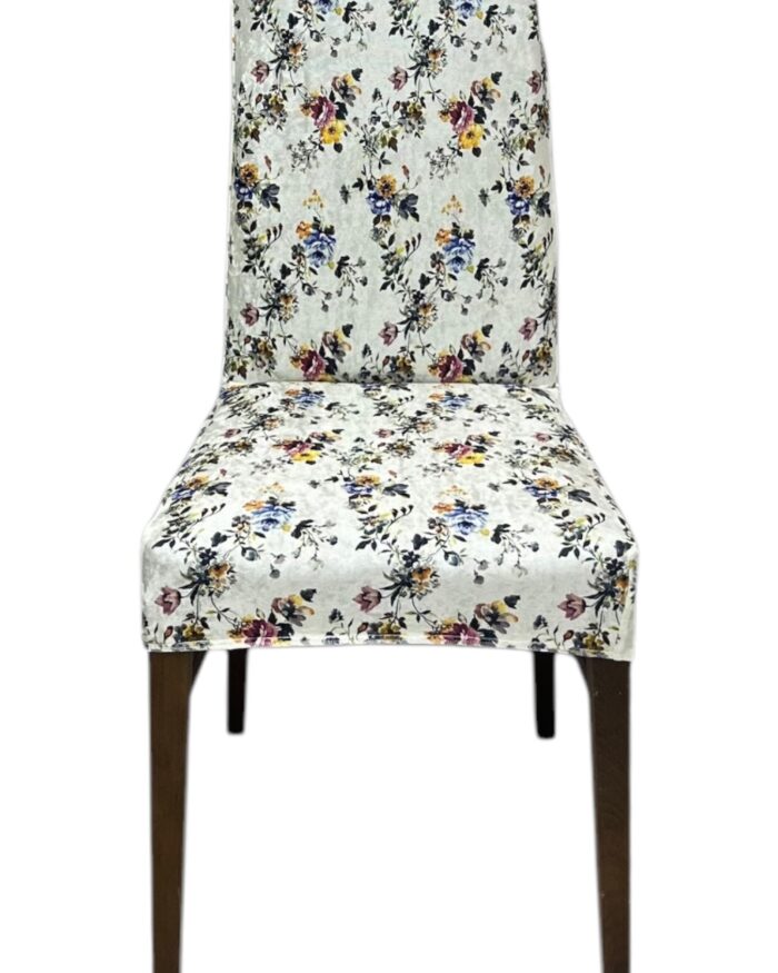 Floral Velvart Sandalye Kılıfı BK-11