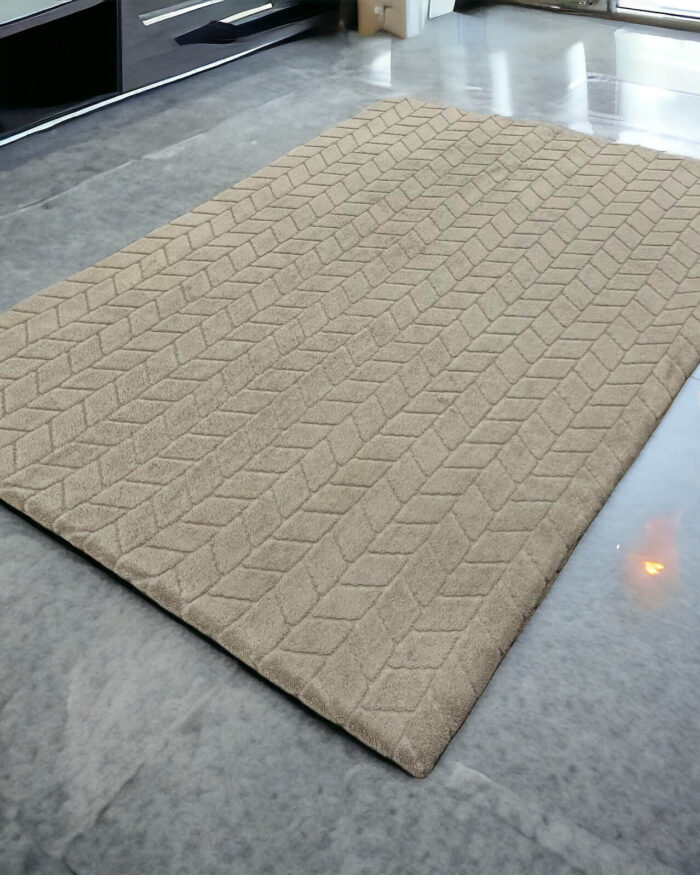 Vizon Baklava Desen Welsoft Deluxe Halı Örtüsü