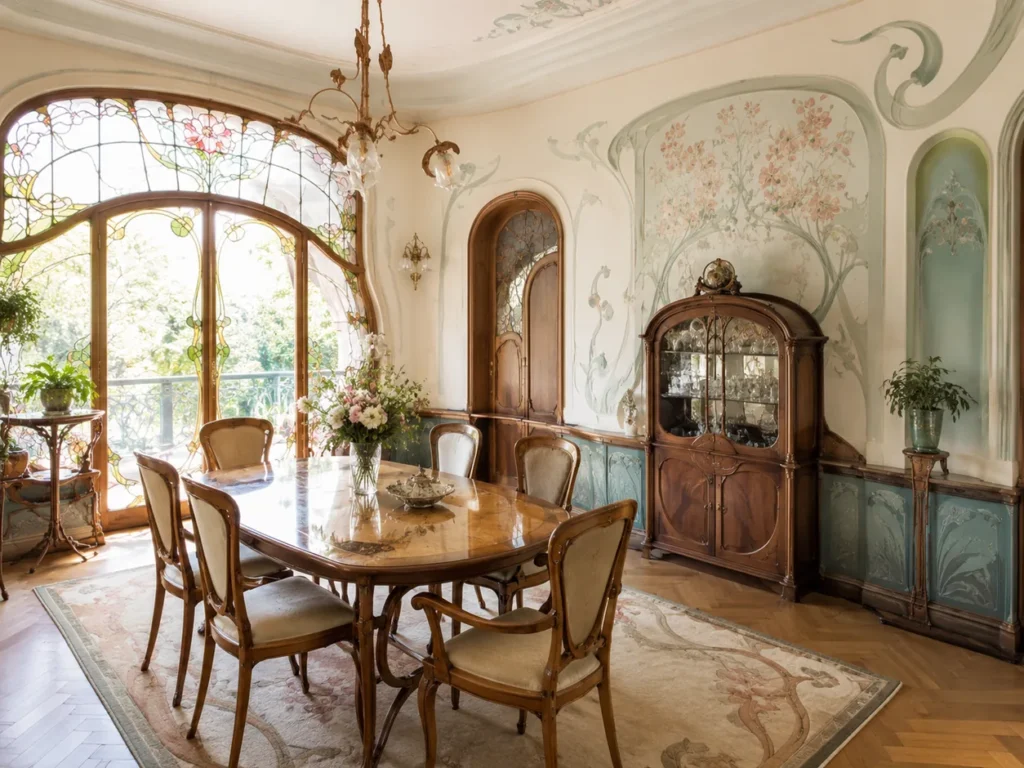 Art Nouveau Dekorasyon Stilinin En Belirgin Özellikleri
