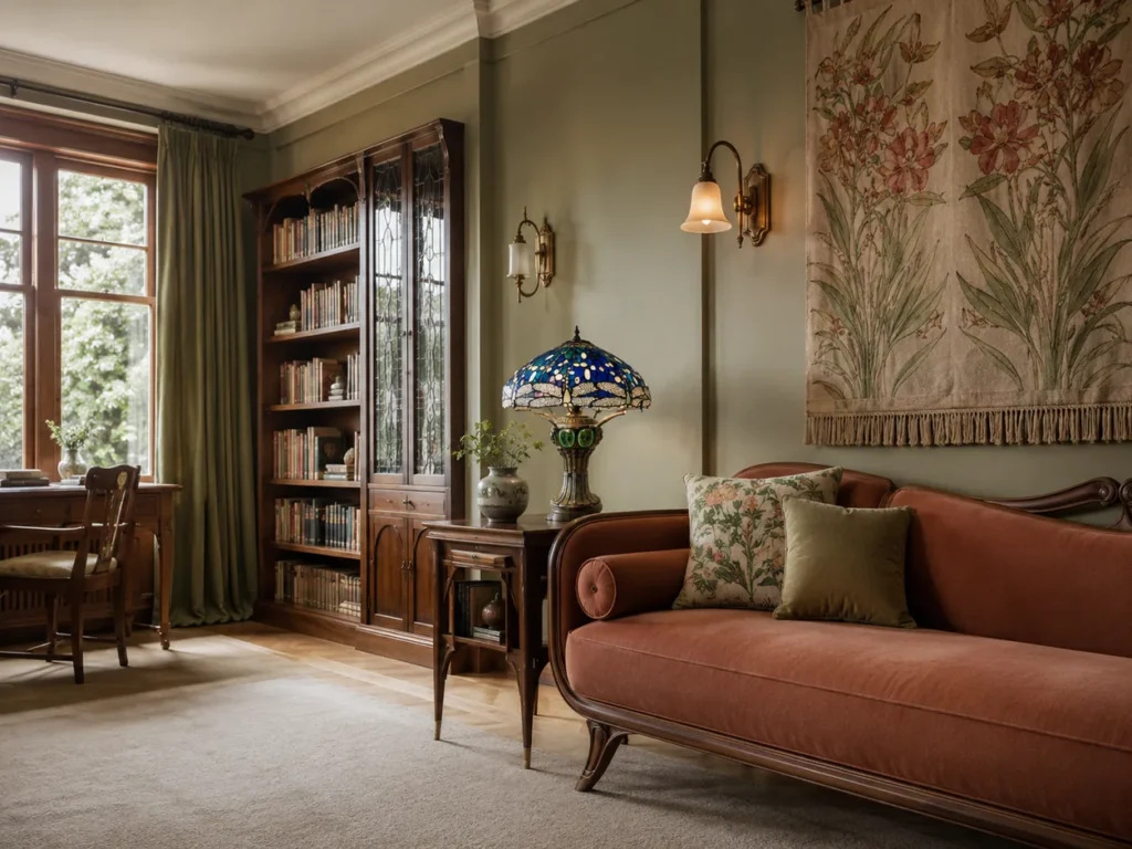 Art Nouveau Dekorasyonunda Aksesuar Kullanımı