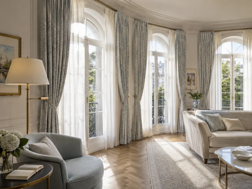 Çift Kanatlı Drape Şıklığı ve Pile Detayları