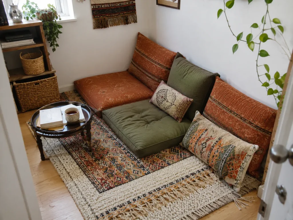 Ergonomik Bir Yer Minderi Köşesi Kurarken Dikkat Edilmesi Gerekenler