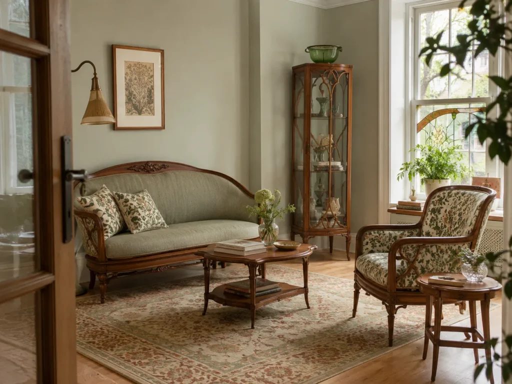 İç Mekanda Art Nouveau Mobilya ve Malzeme Seçimi