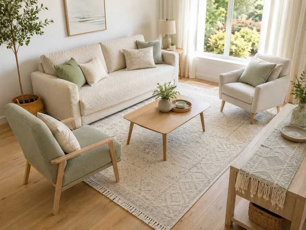 Yerleşim Planında Koltuk Kılıfı ve Halı Modelleri Nasıl Seçilir?