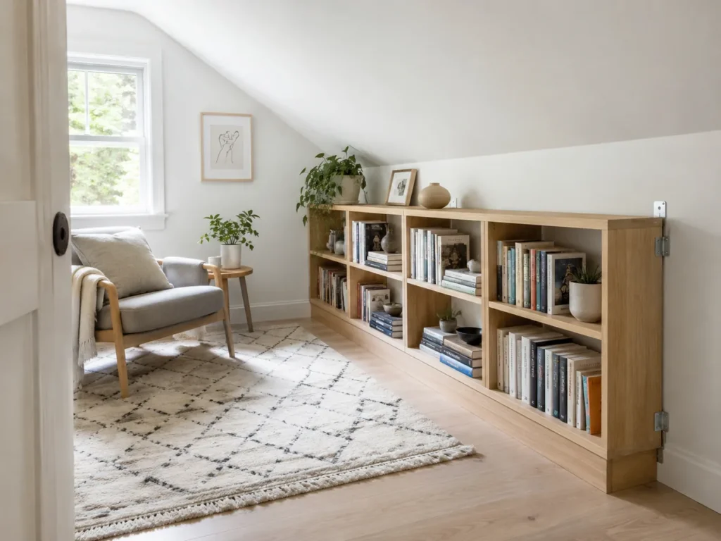 Koridor ve Ölü Köşeleri Değerlendiren Kitaplık Modelleri