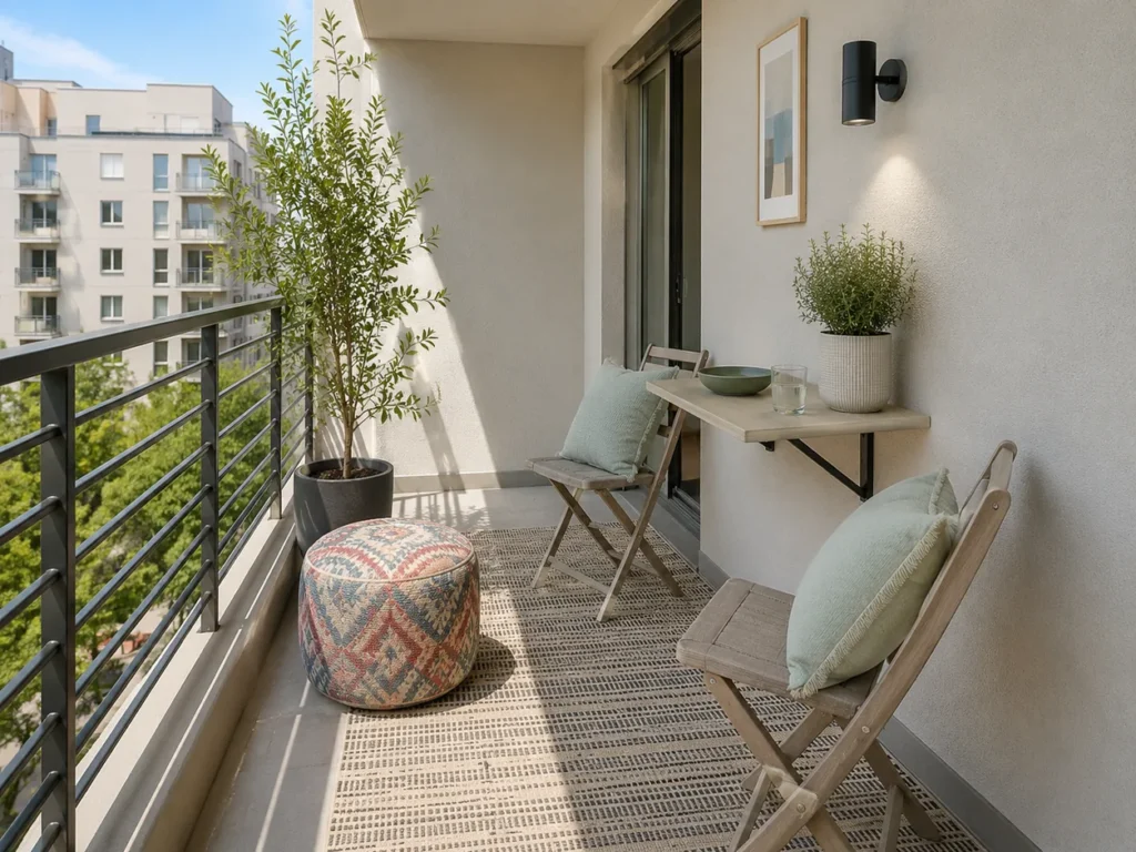 Küçük Balkon Dekorasyonunda Renk Seçimi Nasıl Olmalı?