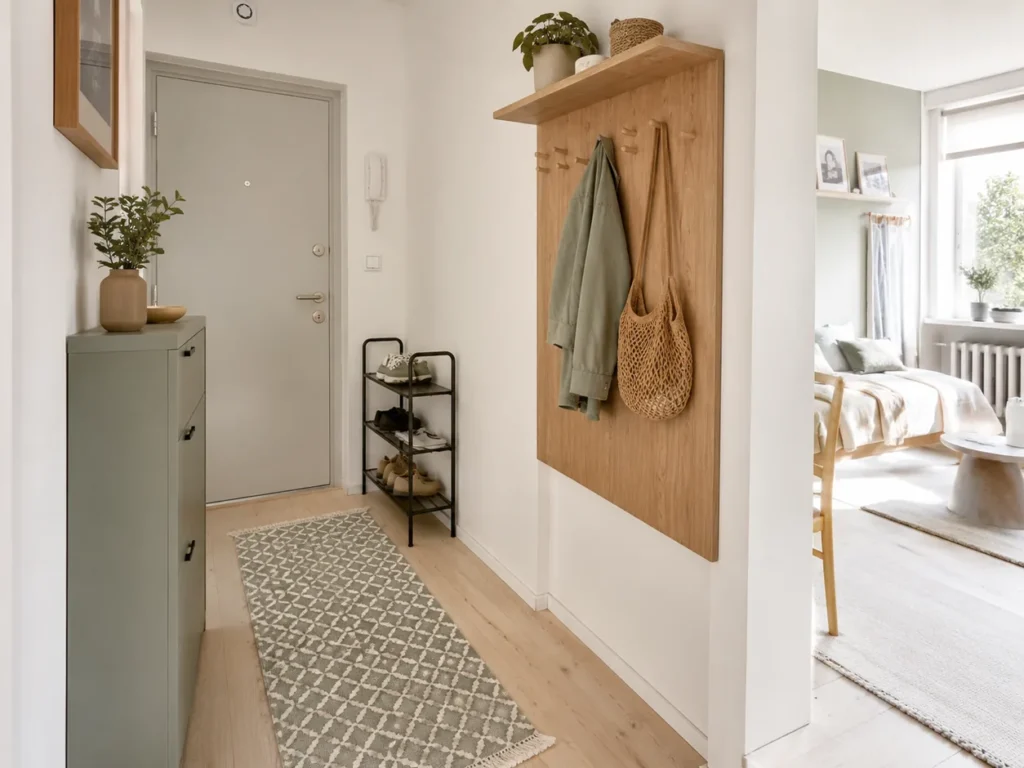 Küçük Girişler İçin Yarım Vestiyer Modelleri
