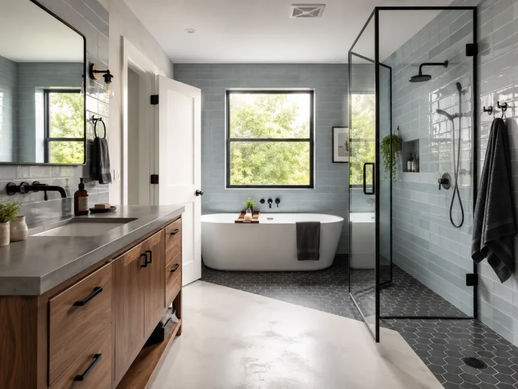 Kullanışlı Banyo Tasarımlarında Islak Alan Yerleşimi