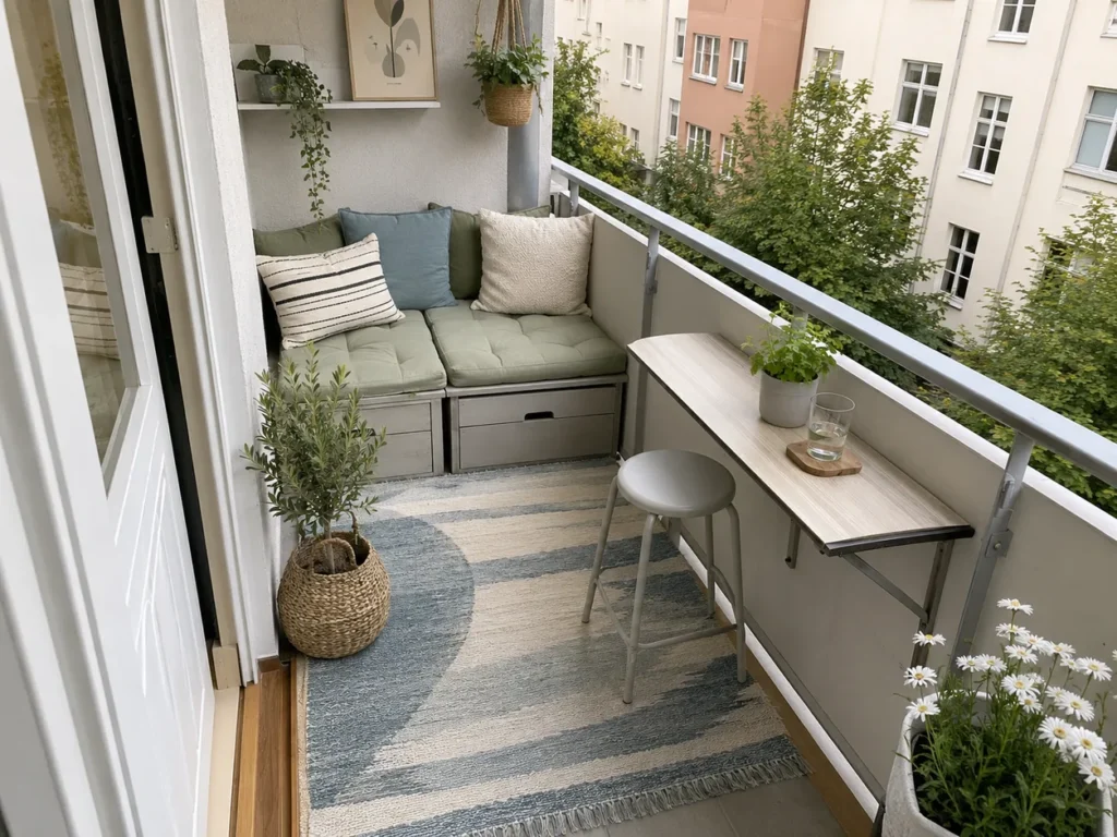 Kullanışlı Küçük Balkon Düzeni Nasıl Planlanmalıdır?
