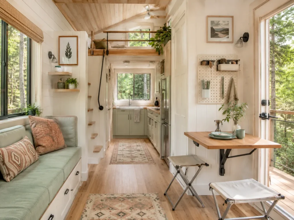 Orman Evi Dekorasyon Tarzları ile Tiny House ve Kabin Tasarımları