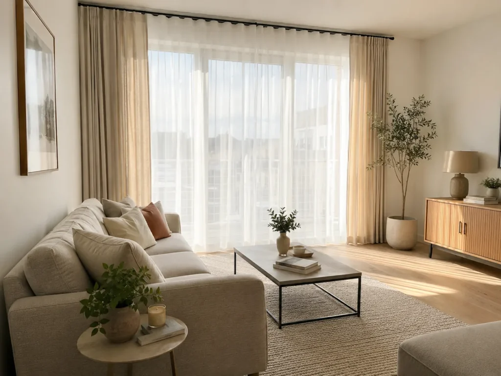 Salon Perdelerinde Renk ve Işık Dengesi