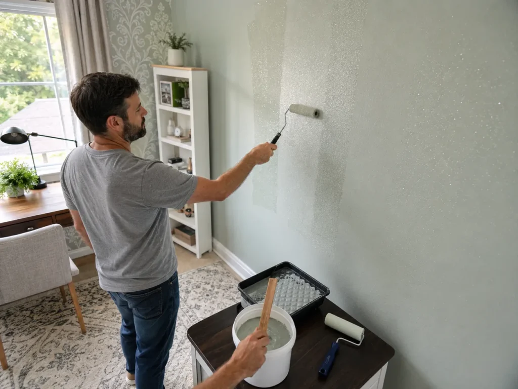 Simli Duvar Boyası Hangi Rulo ile ve Nasıl Uygulanır?